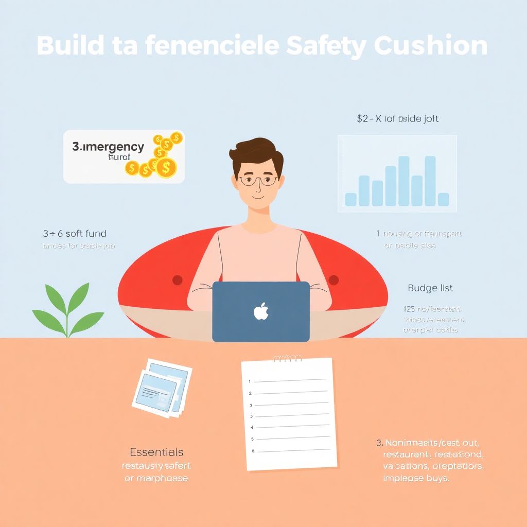 Как создать подушку безопасности: оптимальный размер и где хранить