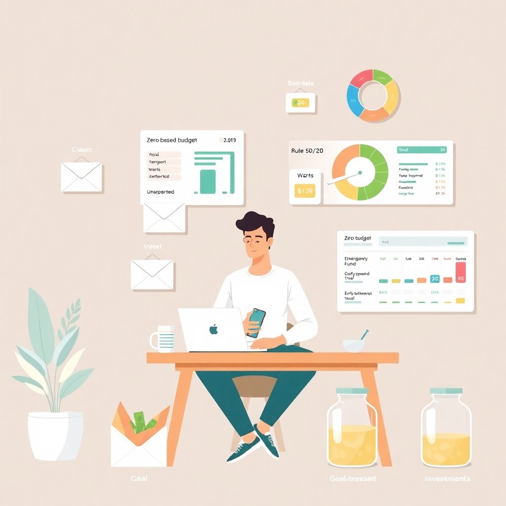 Рабочие стратегии бюджетирования: конвертный метод, правило 50/30/20 и другие