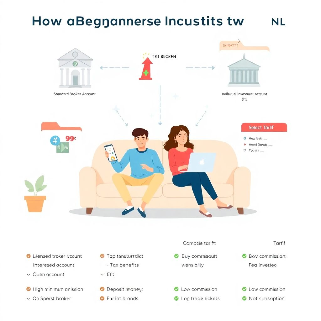 Инвестиции с нуля: как открыть первый брокерский счет и разобраться в комиссиях
